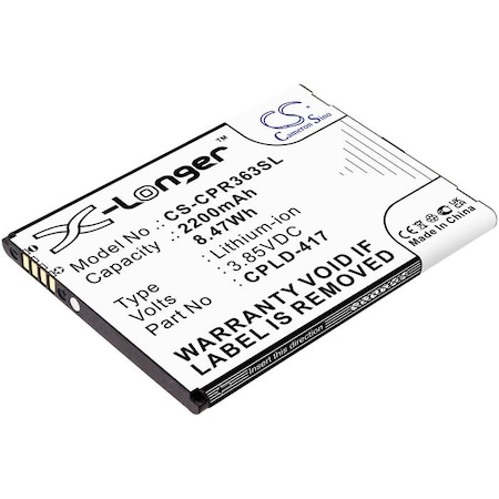 Bsc Preferred Coolpad BTR3635A Defiant Mobile Phone Replacement Battery CS-CPR363SL